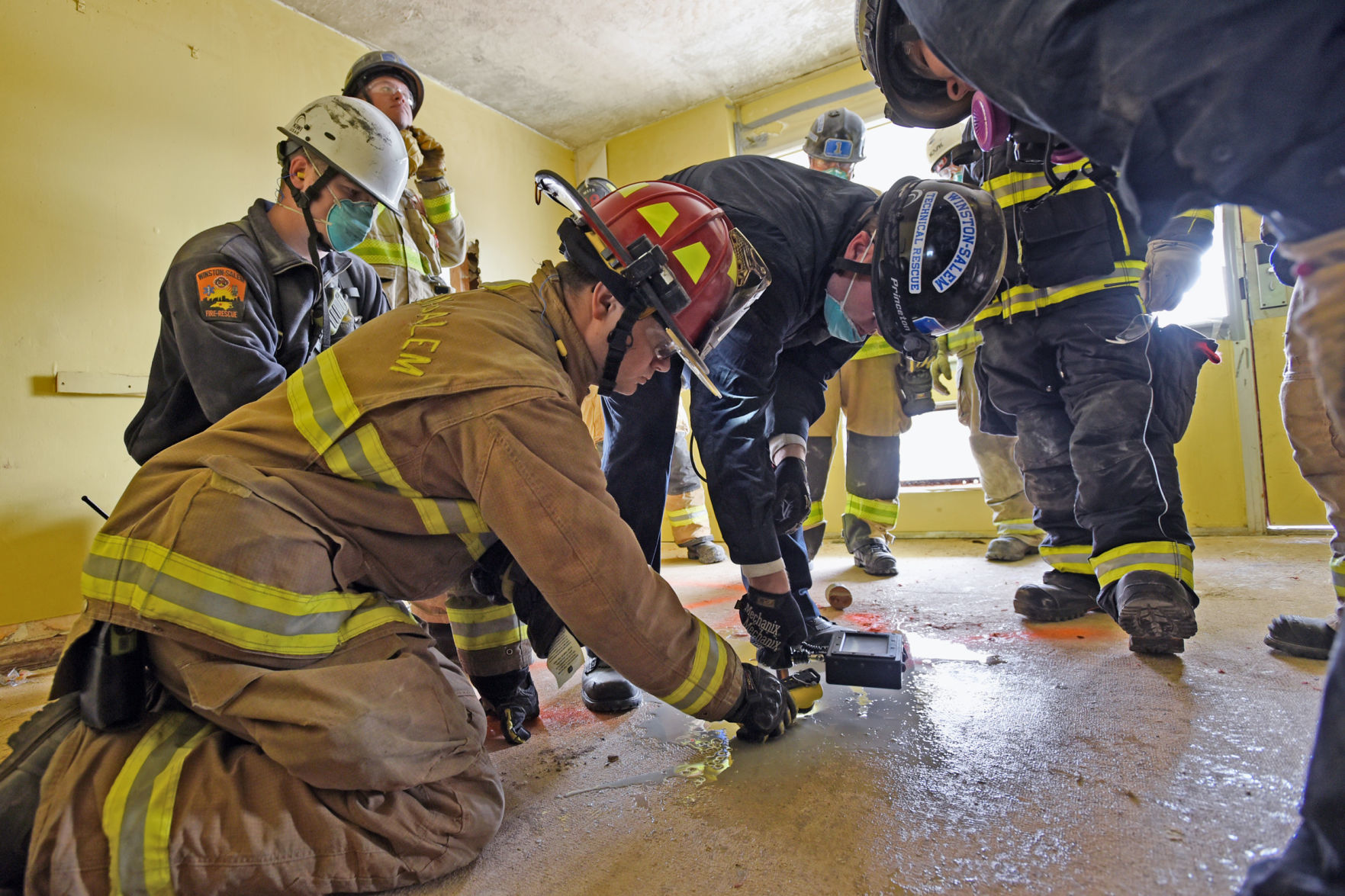 WSFD structural collapse training